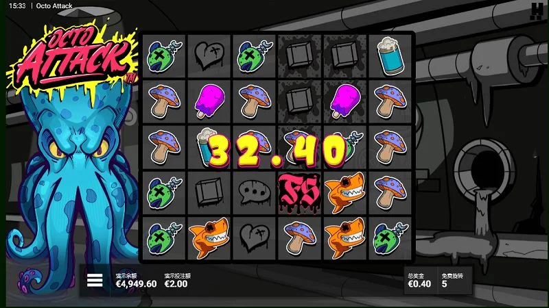 章魚奧托攻擊顛覆傳統：6x5 群組消除新玩法